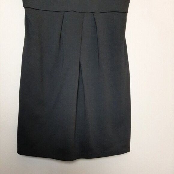 PINS & NEEDLES  | Empire Waist Black Mini Comfy Stretch Dress LBD Sz L - Picture 4 of 9